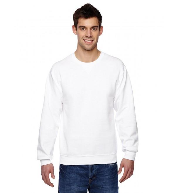 Fruit Loom Sweatshirt SF72R WHITE 3XL