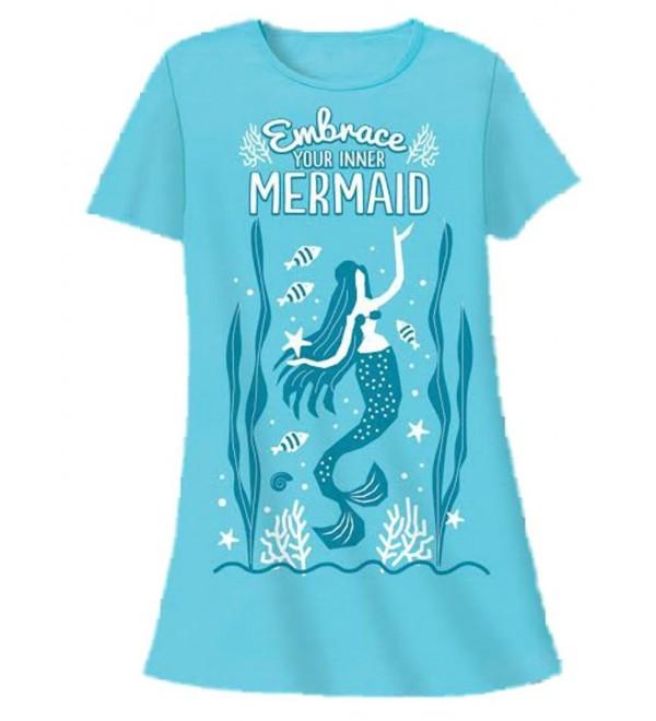 Nightshirt Cotton Embrace Inner Mermaid