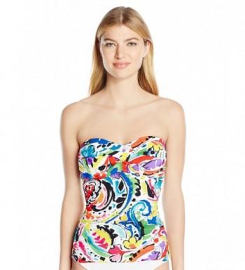 Anne Cole Painterly Paisley Tankini