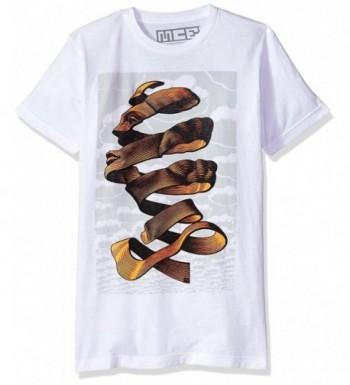 M C Escher Print Lightweight T Shirt