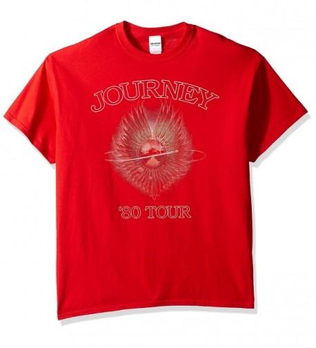Journey Mens Tour T Shirt Red
