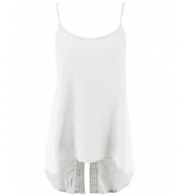 Ladies Code Sleeveless Detail Offwhite