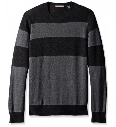 Cashmere Addiction Colorblock Sweater Charcoal