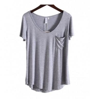 LUFENG Womens Casual T Shirt Sleeve