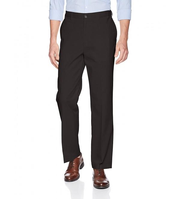 Men's Big and Tall Flat-Front Stretch Ultimate Performance Chino ...