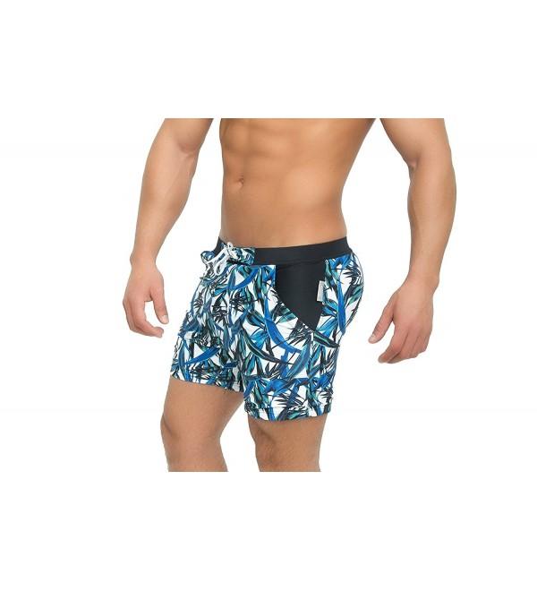 Basic Men Swimwear Swimsuits Swim Boxer Trunks Surf Boardshorts XXL ...