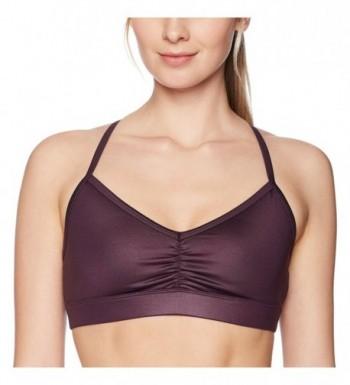 Alo Yoga Womens Strappy Eggplant