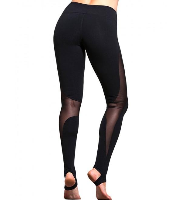 Yoga Pants Goddess Legging Double Candy Color Block Stretch Tight Sport ...