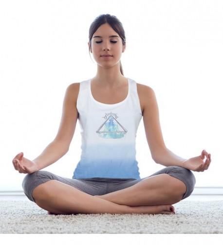 Printed Meditation Workouts Training Sleeveless