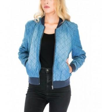 Luna Flower Quilted Pockets Jackets