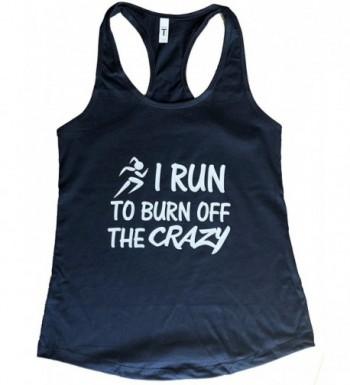 Funny Threadz Womens Crazy Running