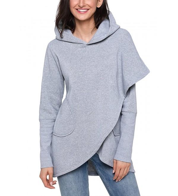 Podlily Sweatshirt Wrapped Pullover Juniors