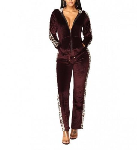 Selowin Stylish Leopard Tracksuits Outfits