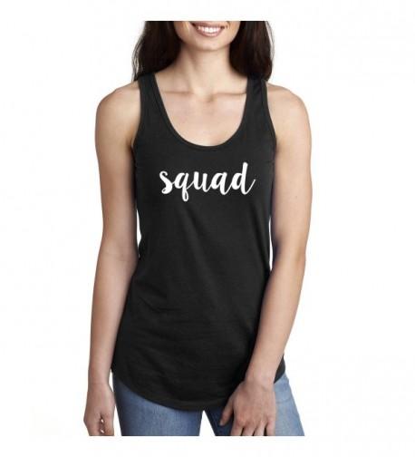 Squad Racerback Tank black Medium