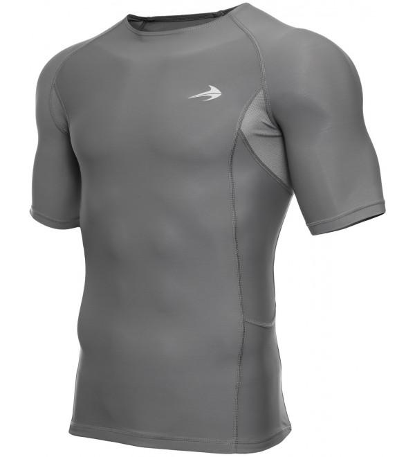 Mens Short Sleeve Compression Shirt