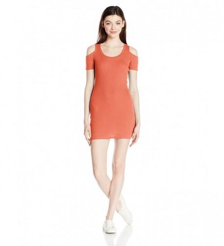 Derek Heart Shoulder Bodycon Apricot