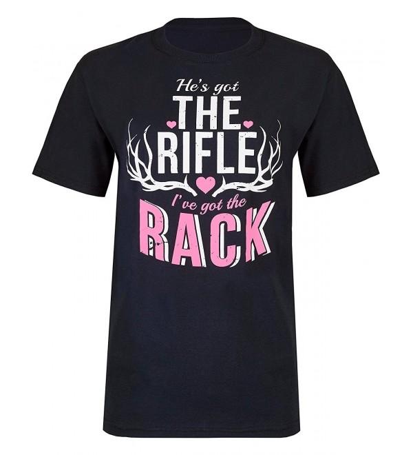 Cute Country Shirt Rifle Large