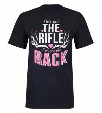 Cute Country Shirt Rifle Large