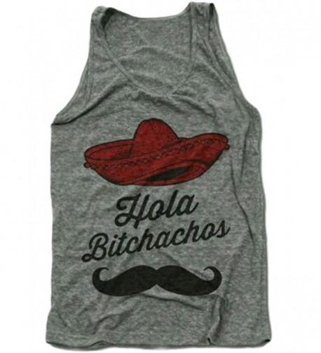 Womens Bitchachos Printed Sleeveless Casual