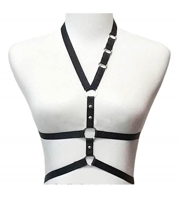 Papaya Harness Cupless Stretchy Lingerie