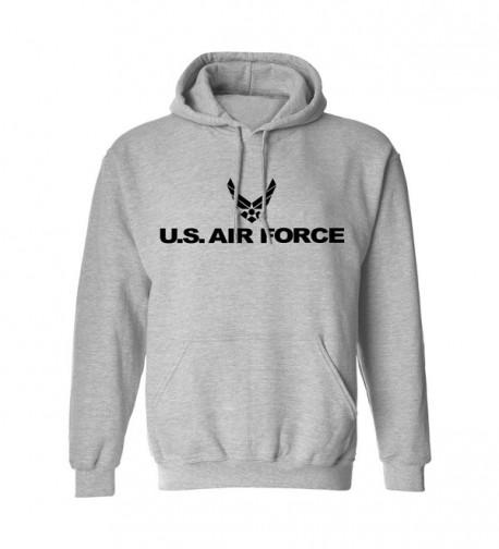 Air Force Hooded Sweatshirt Gray