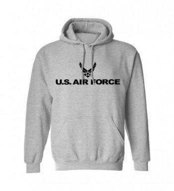 Air Force Hooded Sweatshirt Gray