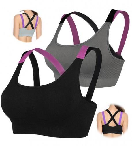 Lalaly Racerback Strappy Seamless Supported