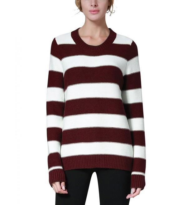 Rocorose Womens Crewneck Sweater Jumpers