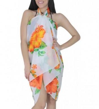 Sarong Swimsuit Swimwear Printed Chiffon