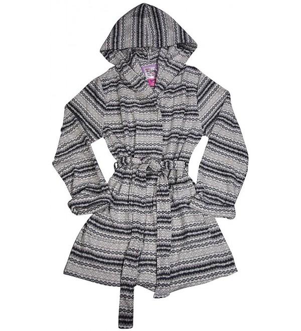 Ladies Print Microfleece Hooded 38713 Medium