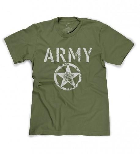 United States Distressed Shield T Shirt