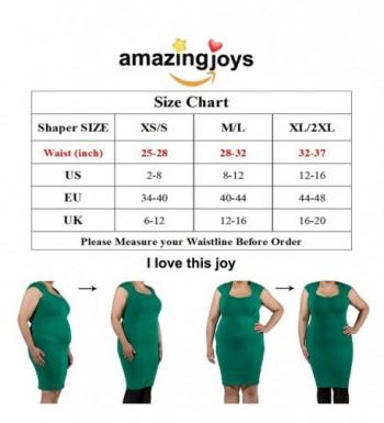 Amazingjoys Women/'s Hi-Waist Body Shaper Tummy Control Panty Seamless Thigh Slimmer