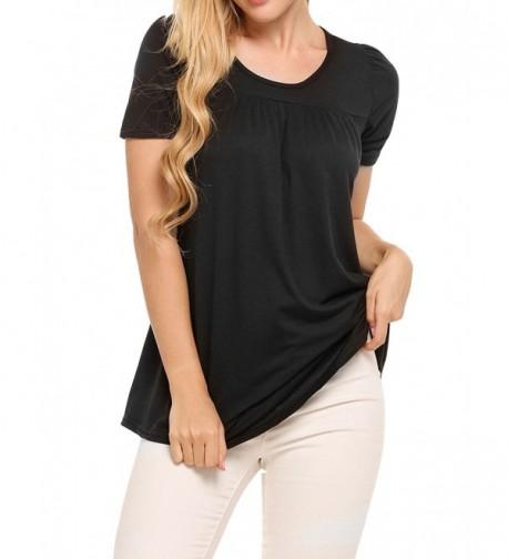 Easther Womens Casual Sleeve Blouse
