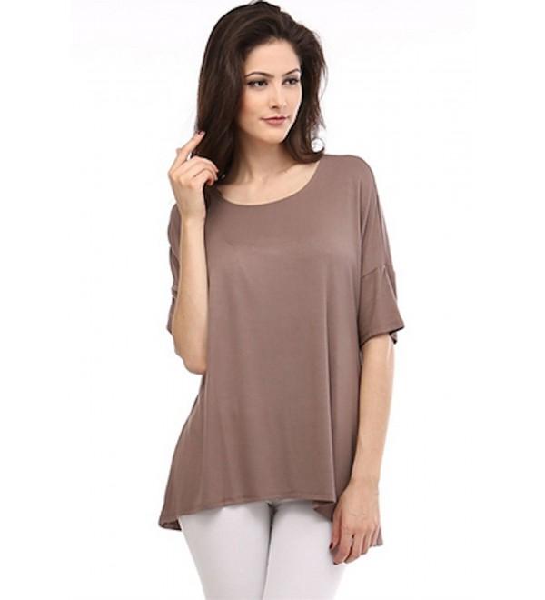 Womens Rayon Short Sleeves Tunic