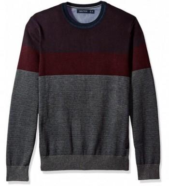 Nautica Classic Bretton Sweater Burgundy