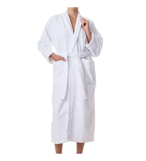 eLuxurySupply Unisex Bathrobe Staple Cotton