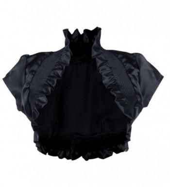 Imagenation Charmeuse Satin Sleeve Bolero