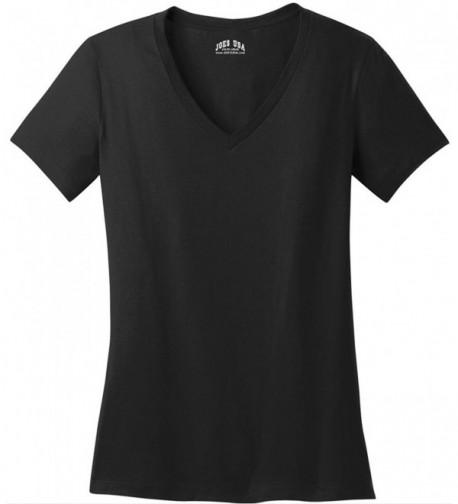 Joes USA Ladies V Neck T Shirts