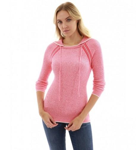 PattyBoutik Womens Marled Raglan Sweater