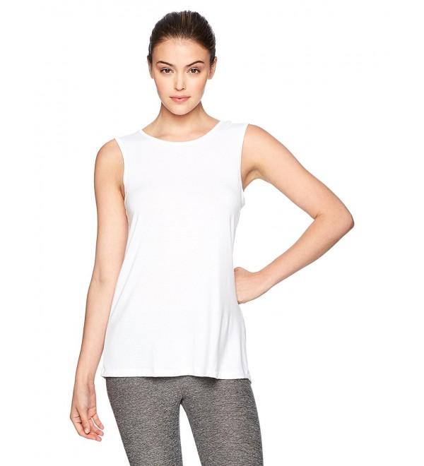 Onzie Womens Flyaway Tank White