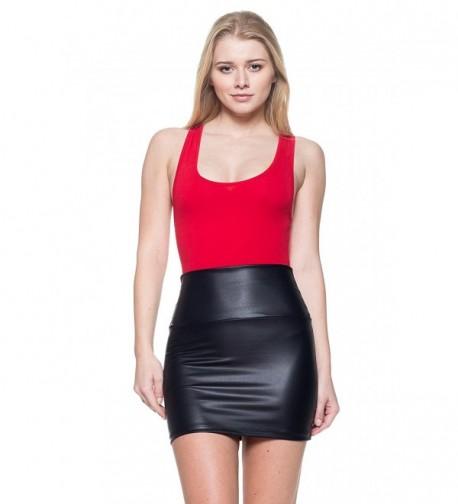 Cemi Ceri Womens Leather Skirt