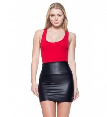 Cemi Ceri Womens Leather Skirt