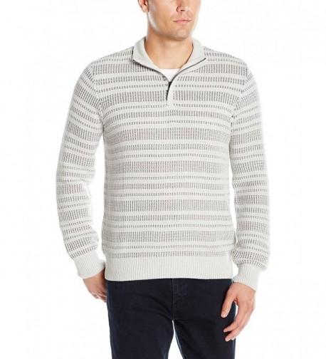 Sleeve Mockneck Sweater Cannon Heather