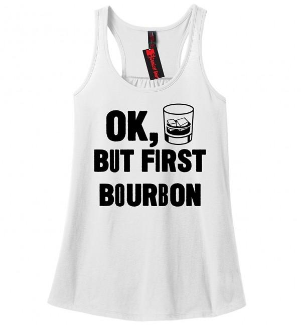 Comical Shirt Ladies First Bourbon