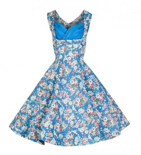 Womens Rockabilly Skater Formal Flower