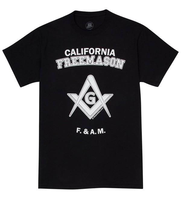 HiramAttire Masonic T Shirt Freemason California