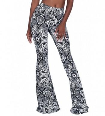 Herose Floral Printed Length Flared