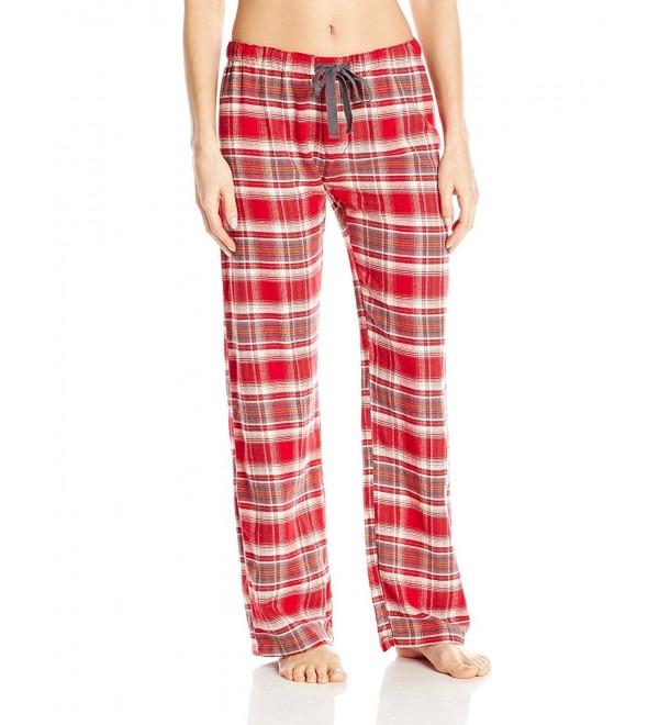 Women's Mountains Are Calling Plaid Pant - Brick - CV12FB7OGRL