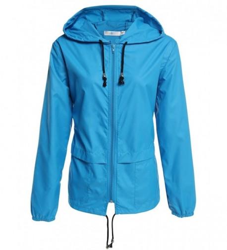 Dickin Waterproof Packable Front Zip Raincoat