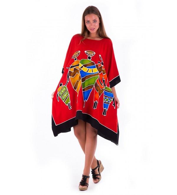 SHU SHI Womens Caftan Poncho Swimwear